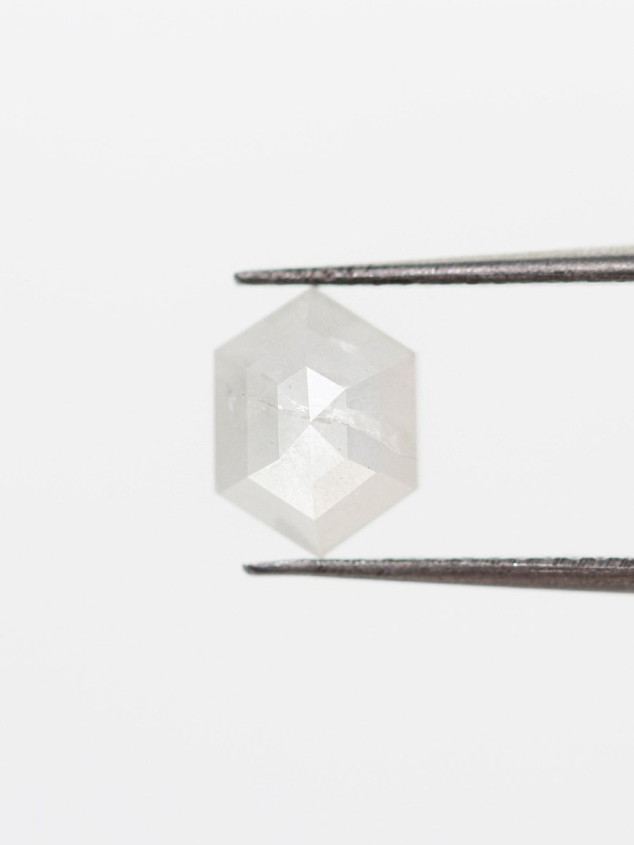 1,22 CT Salz- und Pfeffer-Sechseck-Inventar SKU SPHEX-03