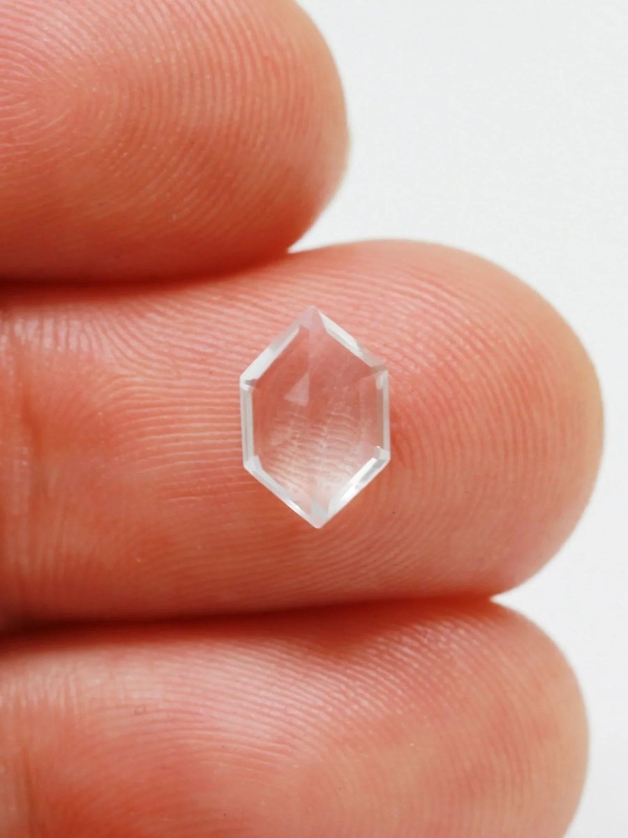 1.28CT Tourmalinated Quartz Inventory SKU TQHEX-01