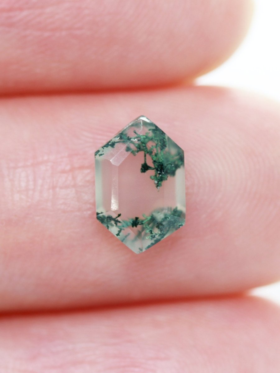 1.36CT Moss Agate Inventory SKU MAHEX-08