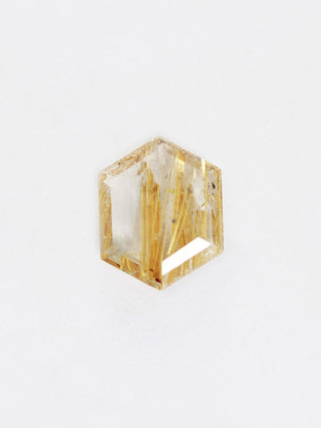 1.88CT Rutilated Quartz Inventory SKU RQHEX-15