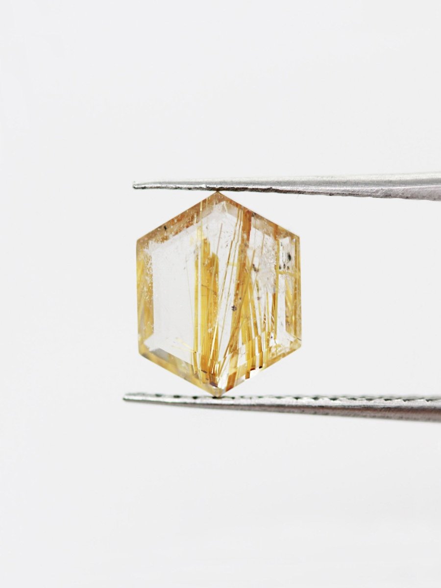 1.88CT Rutilated Quartz Inventory SKU RQHEX-15