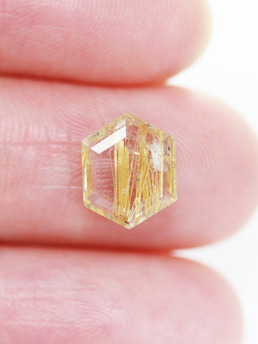 1.88CT Rutilated Quartz Inventory SKU RQHEX-15