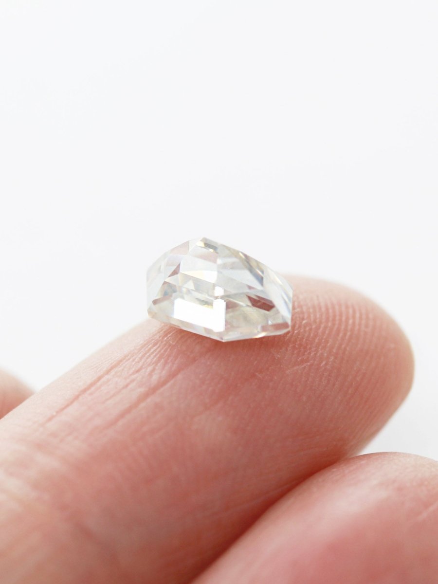 1.88CT White Moissanite Inventory SKU MSHEX-03