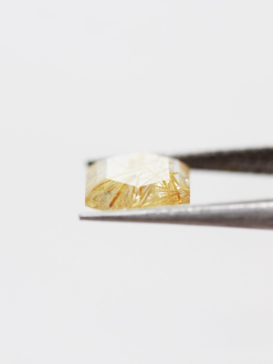 1.91CT Rutilated Quartz Inventory SKU RQHEX-13