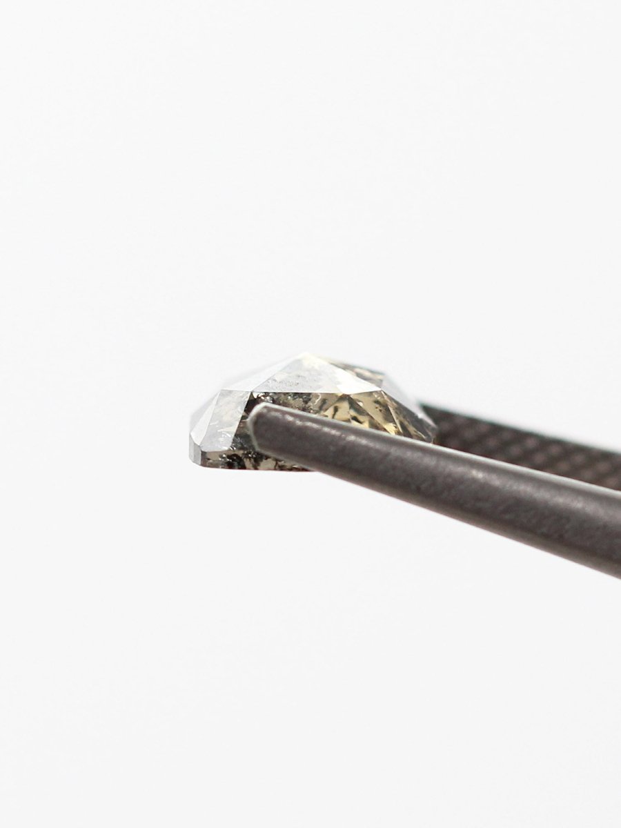 1.96CT Salt and Pepper Cushion Inventory SKU SPCUSHION-06