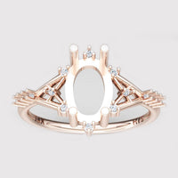 H/S Oval Star Ring