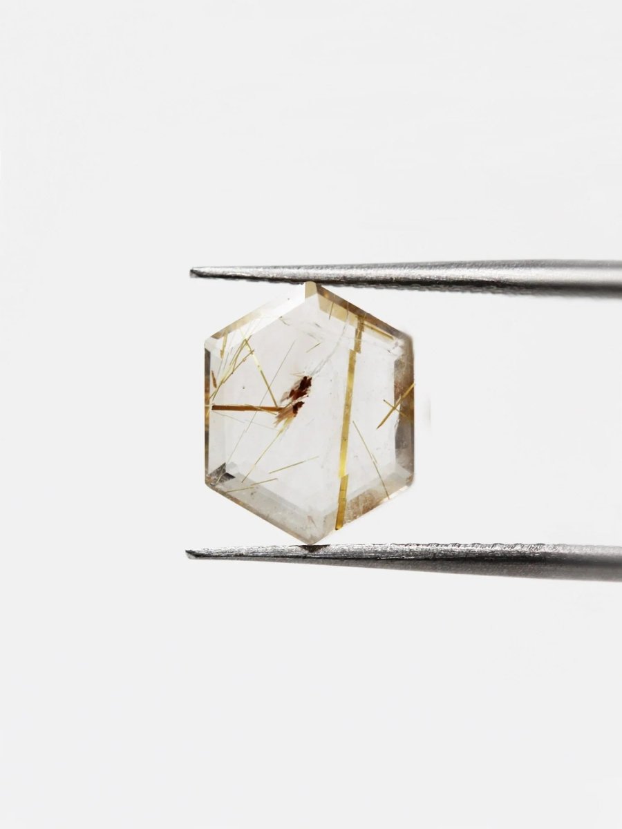 Inventaire de quartz rutilé 2,29 CT SKU RQHEX-07