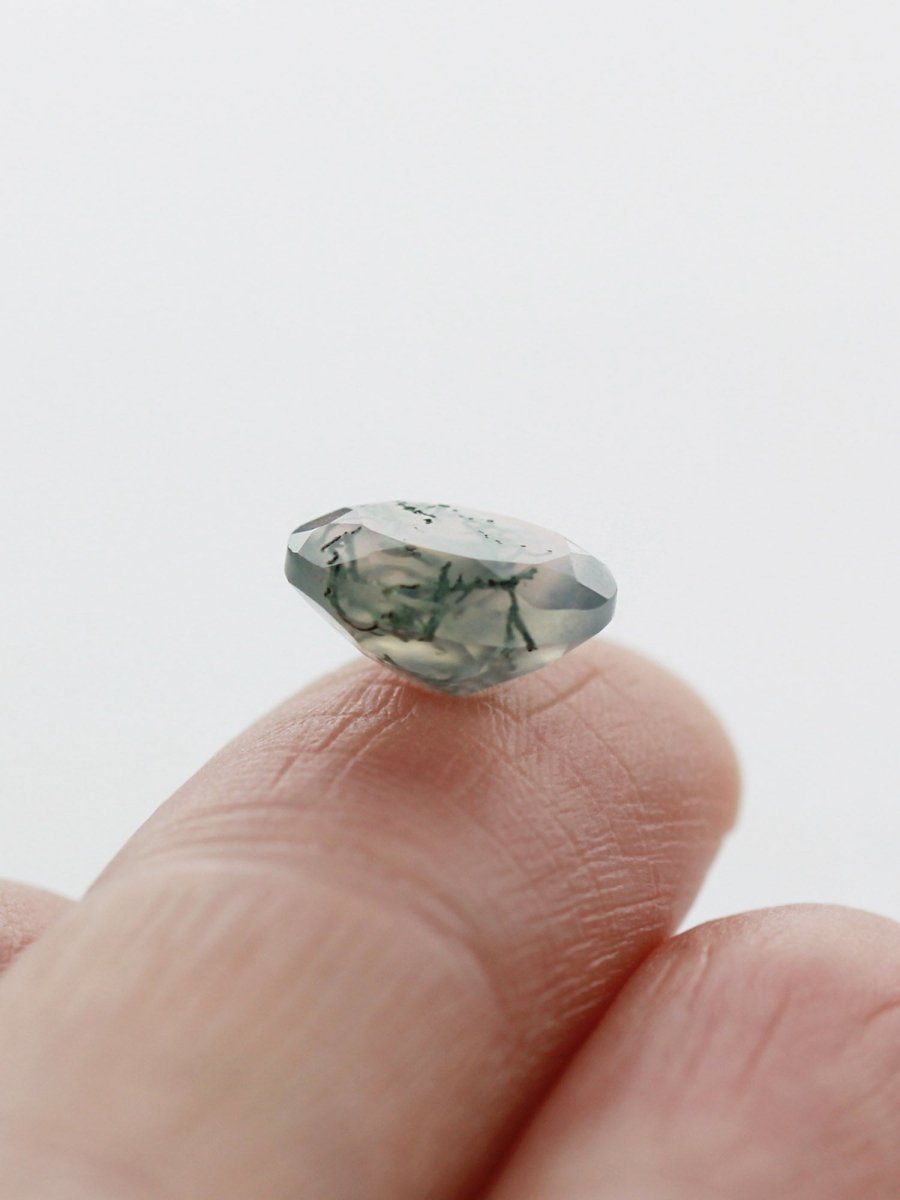 2.48CT Moss Agate Inventory SKU MAOVAL-02
