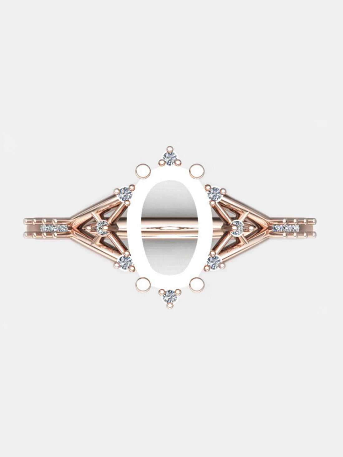 H/S Oval Star Ring