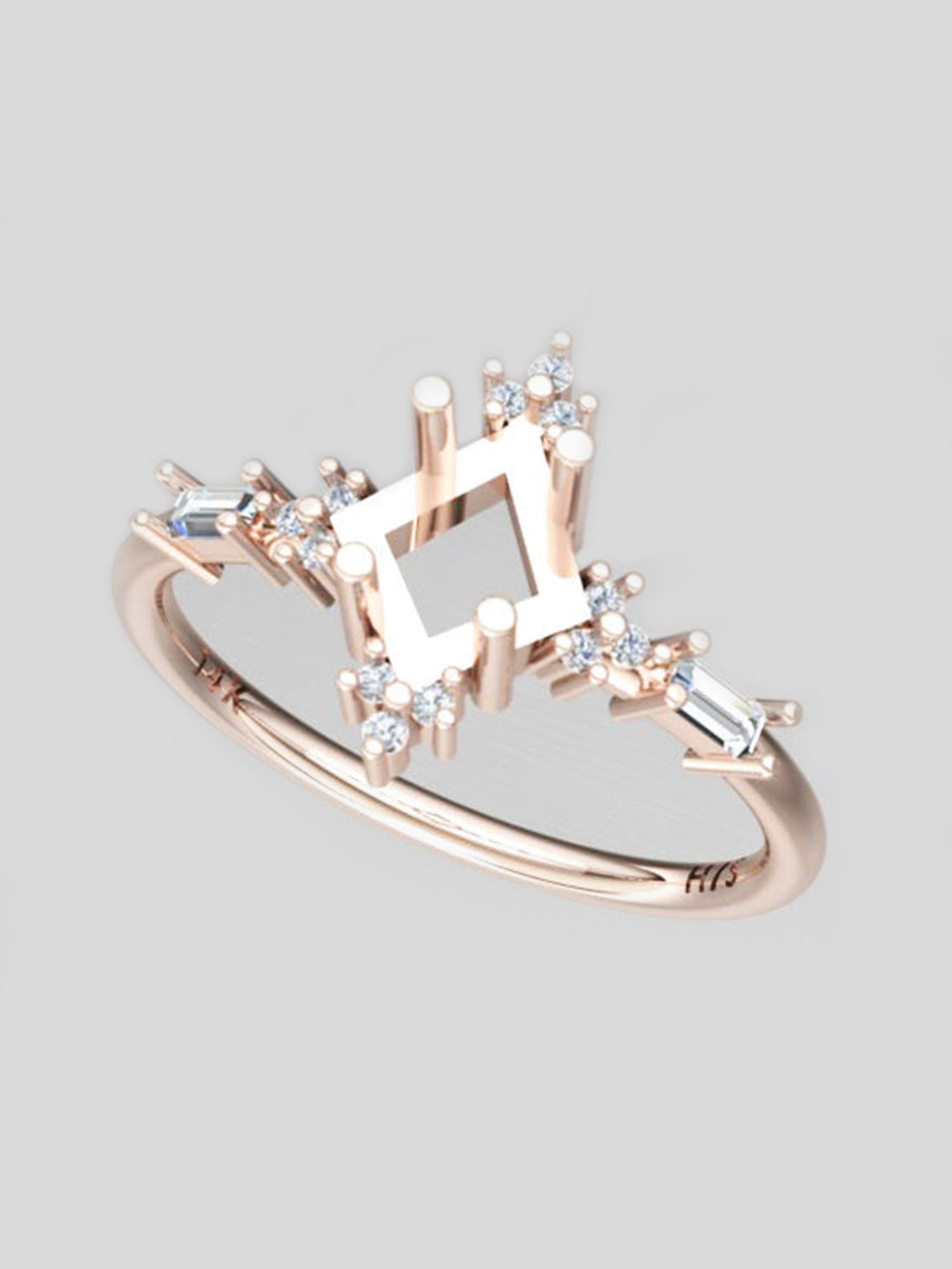 H/S Ring mit kleiner Krone