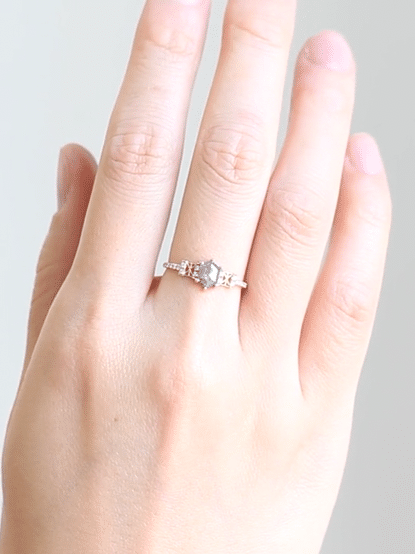 hiddenspace-engagement-rings-snowflake-salt-and-pepper-diamond-14k-front