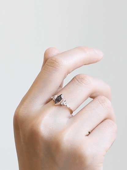 hiddenspace-engagement-rings-marquise-delcy-salt-and-pepper-diamond-14k-front