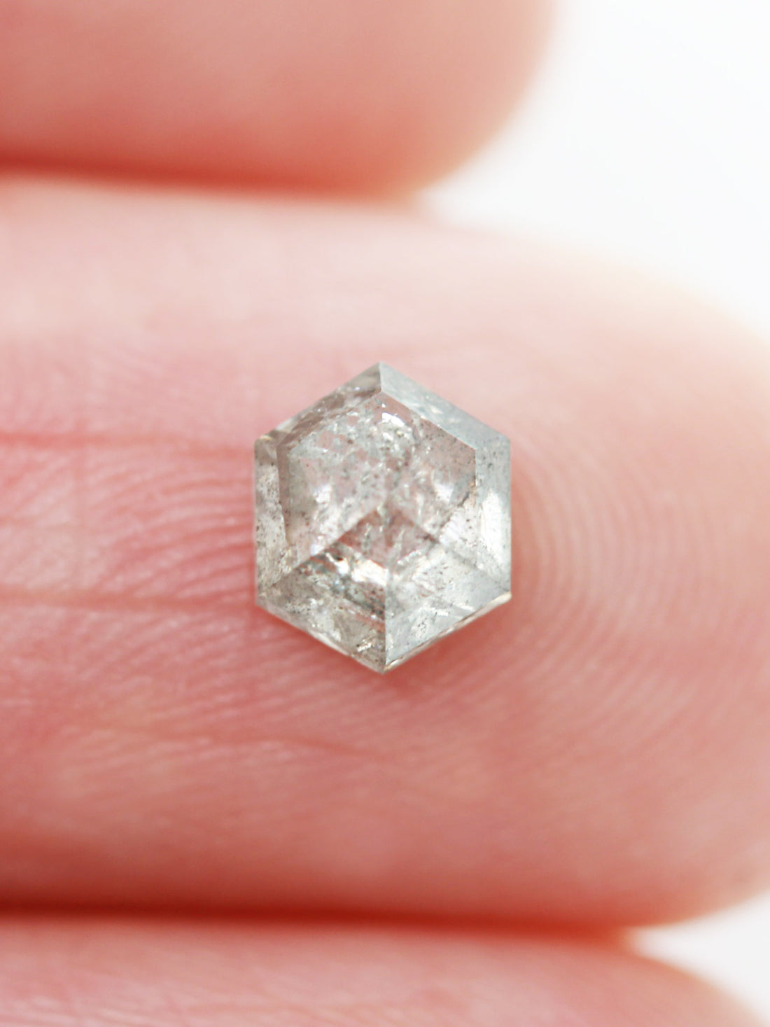 0,97 CT Salz und Pfeffer Hexagon Inventory SKU SPHEX-95