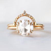 Aubrey Ring Aubrey Ring Hiddenspace fine jewelry engagement ring art deco  minimalism diamond ring gold ring unique engagement ring 6