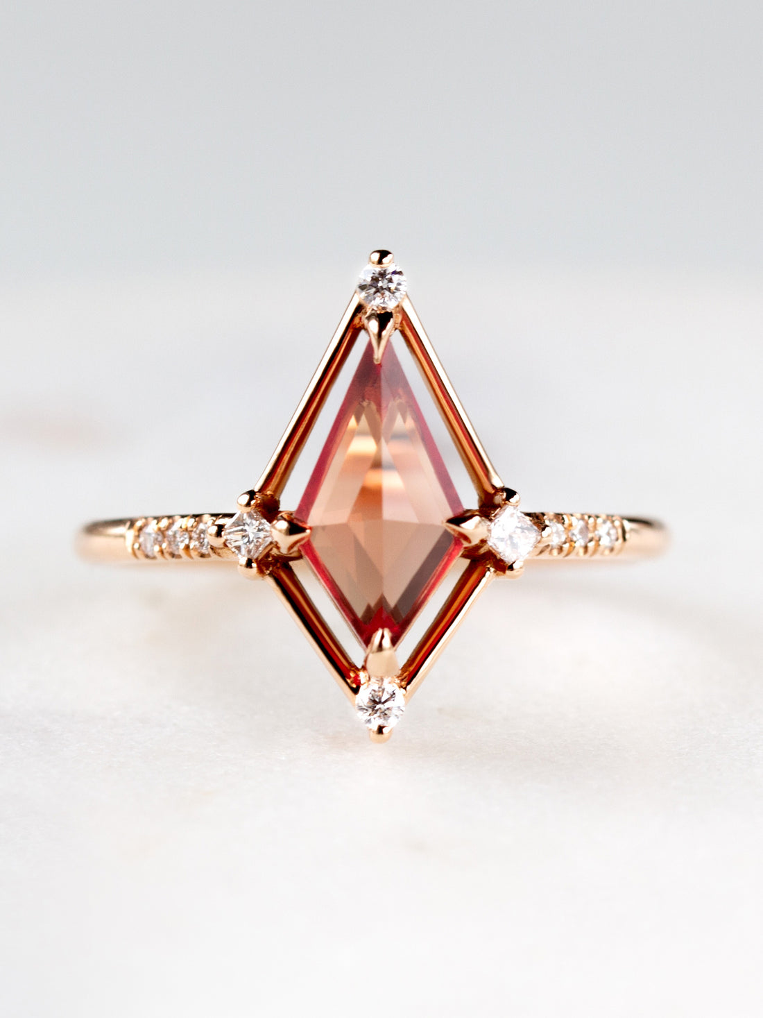 hiddenspace jewelry engagement ring unique fine jewelry sapphire proposal ring diamond art deco designer jewelry 1