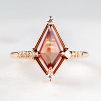 hiddenspace jewelry engagement ring unique fine jewelry sapphire proposal ring diamond art deco designer jewelry 1