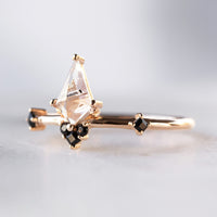 hiddenspace engagement ring tourmilated quartz onyx engagement ring unique artdeco fine jewelry 4