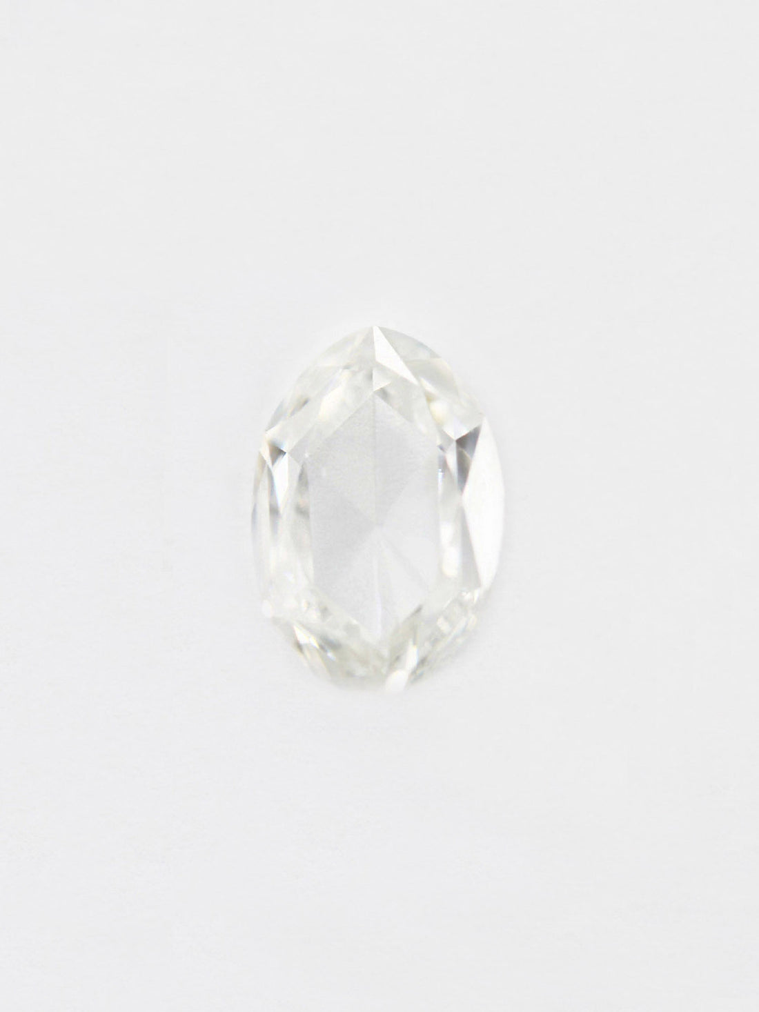 1.17CT White Moissanite Inventory SKU MSOVAL-01