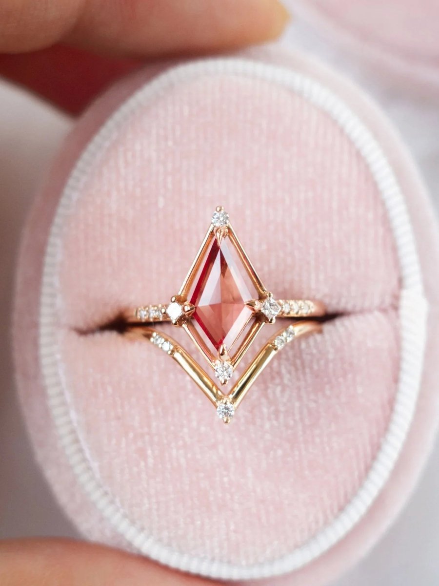 hiddenspace jewelry engagement ring unique fine jewelry sapphire proposal ring diamond art deco designer jewelry 8