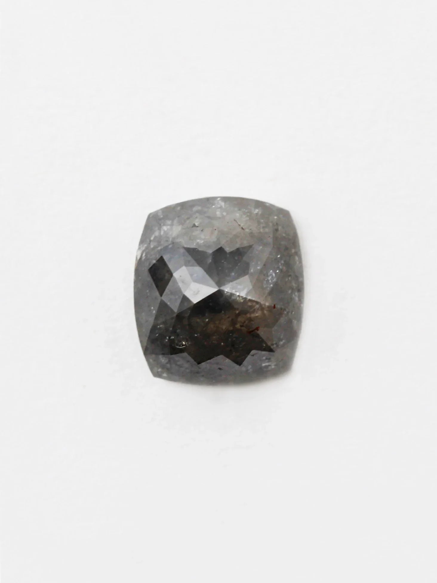 1.02CT Salt and Pepper Cushion Inventory SKU SPCUSHN-04