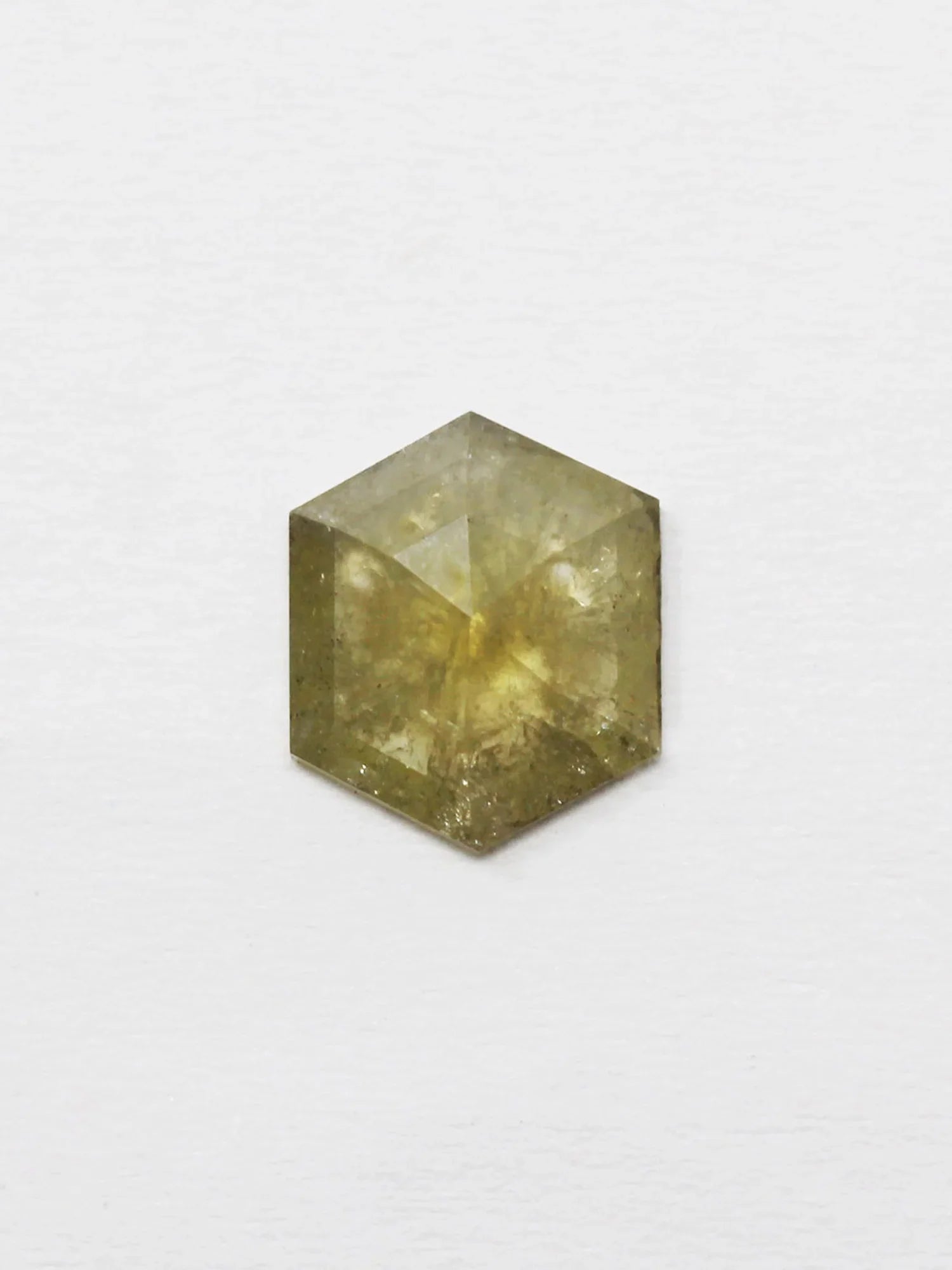 1.37CT Salt and Pepper Hexagon Inventory SKU SPHEXN-46