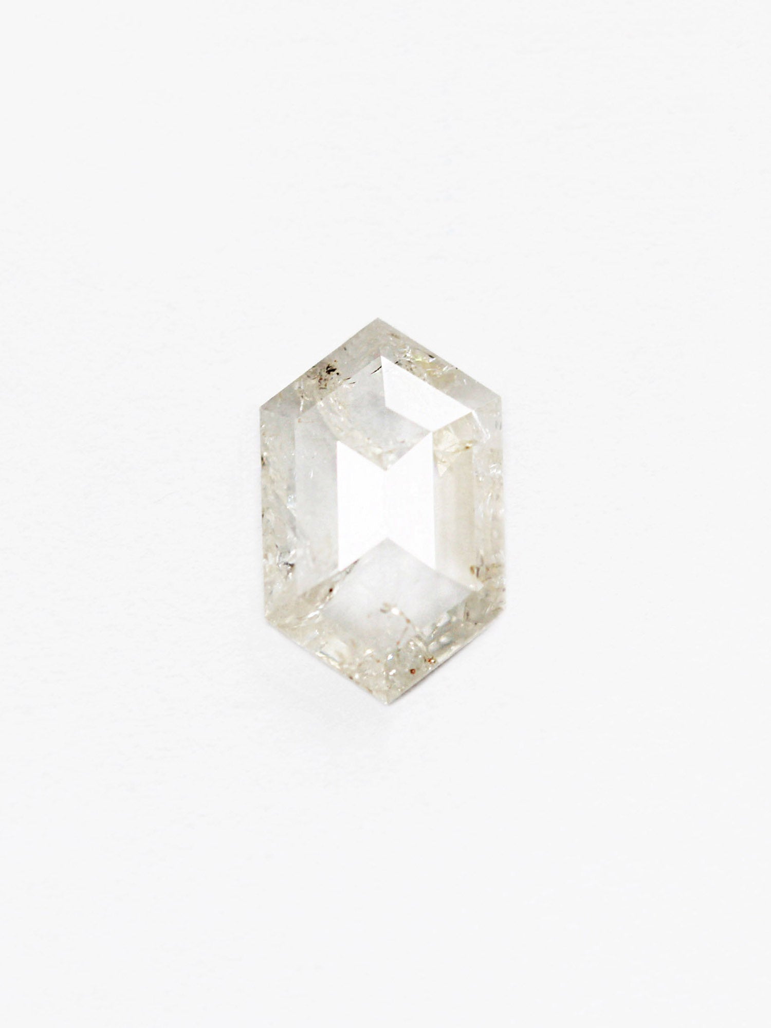 1.29CT Salt and Pepper Hexagon Inventory SKU SPHEXN-60