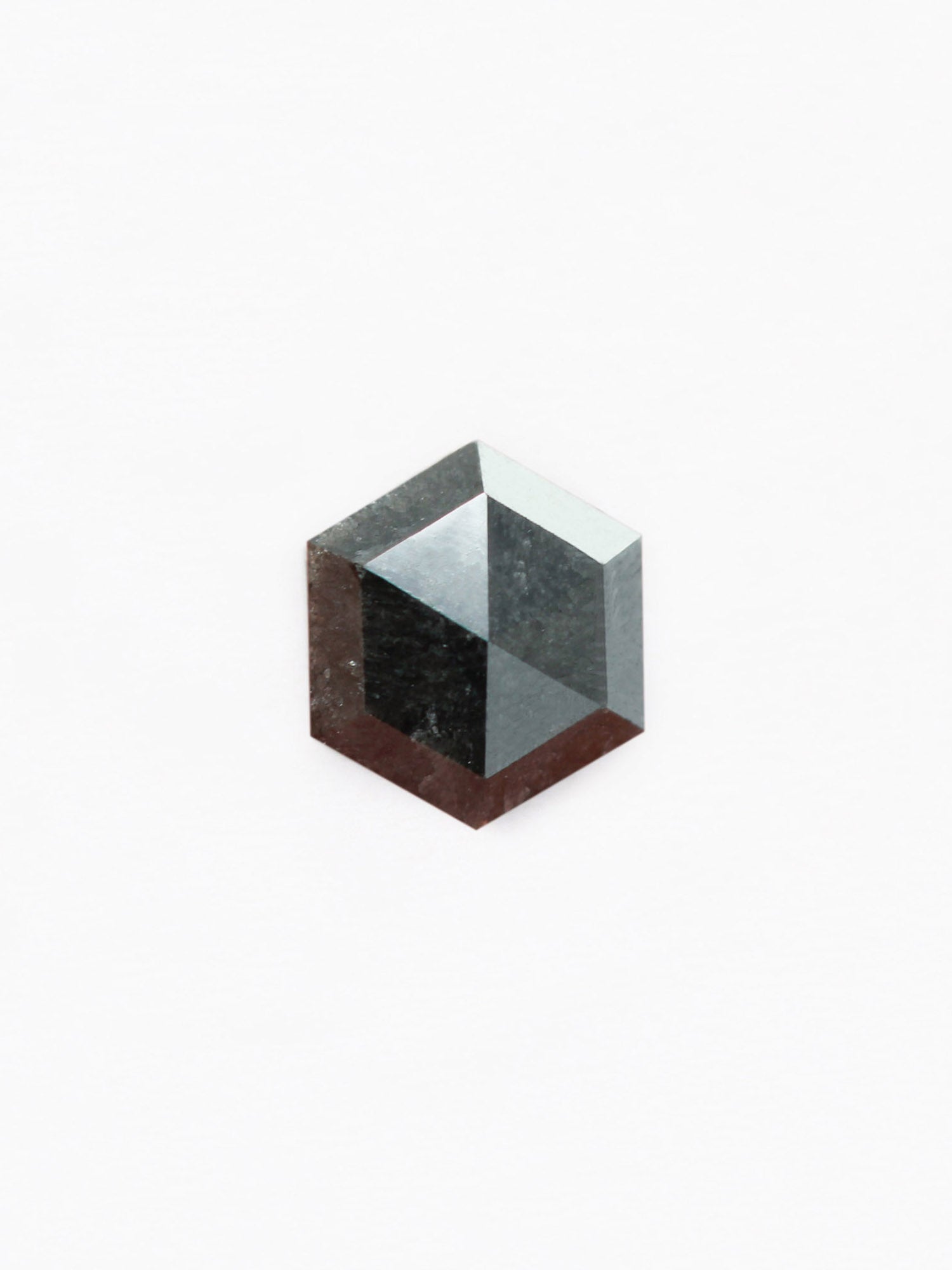 2.21CT Salt and Pepper Hexagon Inventory SKU SPHEXN-71