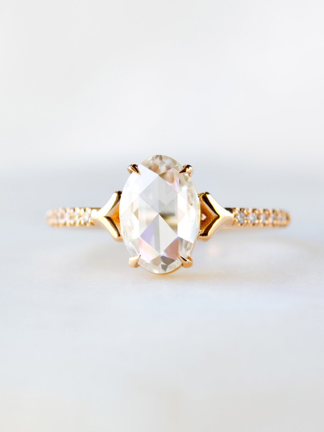 hiddenspace jewelry diamond engagement ring art deco fine jewelry designer ring unique proposal ring Stella 1
