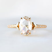 Stella-Ring (weißer Diamant)