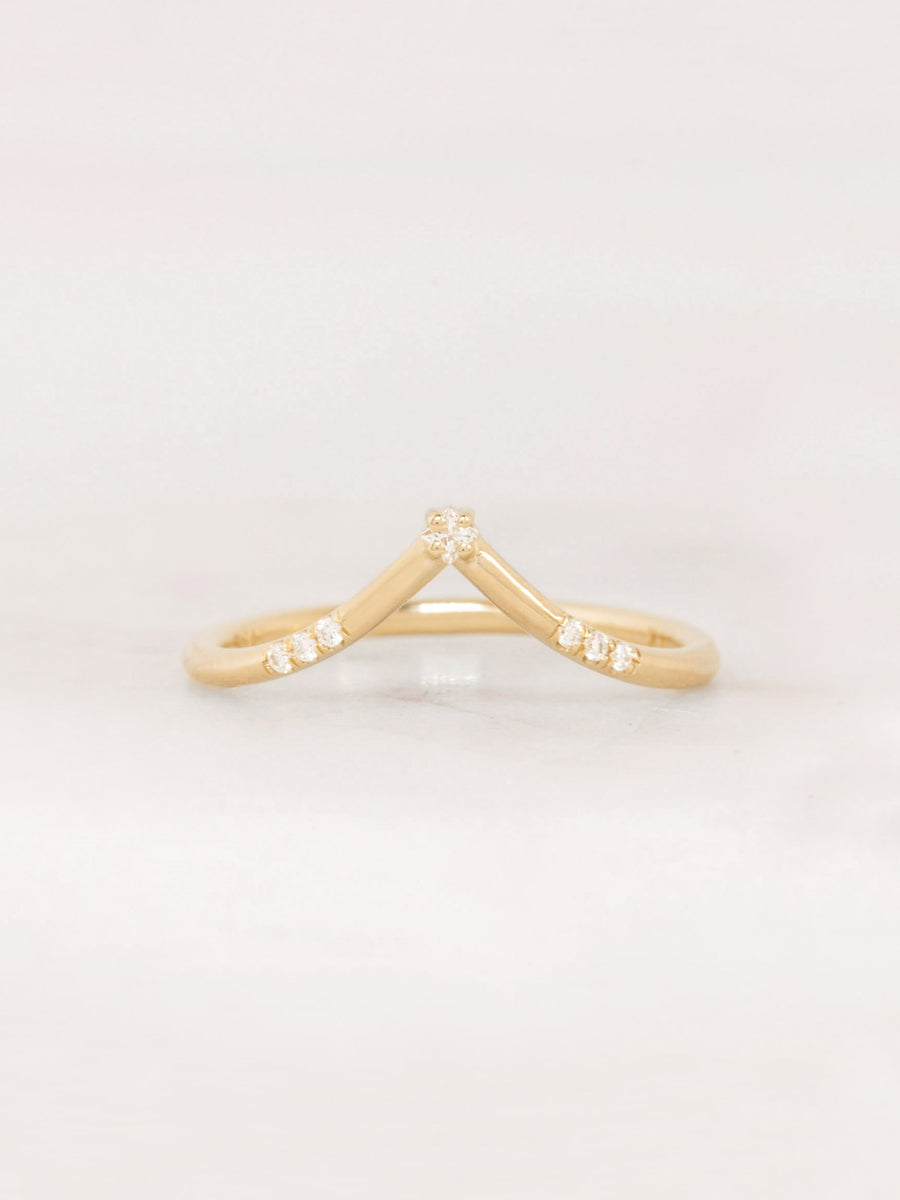 Fine jewelry wedding band hiddenspace jewelry art deco architectural design vintage jewelry diamond stacking band 14k gold ring unique matching band