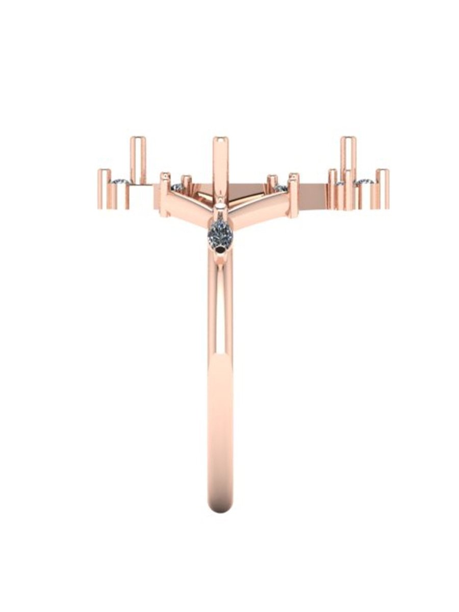 hiddenspace jewelry unique engagement ring architectural design fine jewelry art deco inspire unique engagement ring vintage jewelry bridal ring one-of-a-kind engagement ring alternative jewelry ALAINA DESIGN