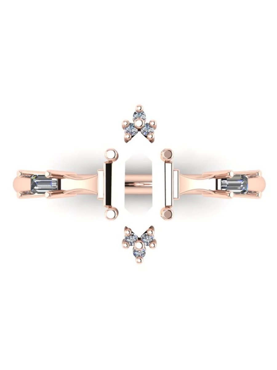 H/S Diamond Doric Column Ring