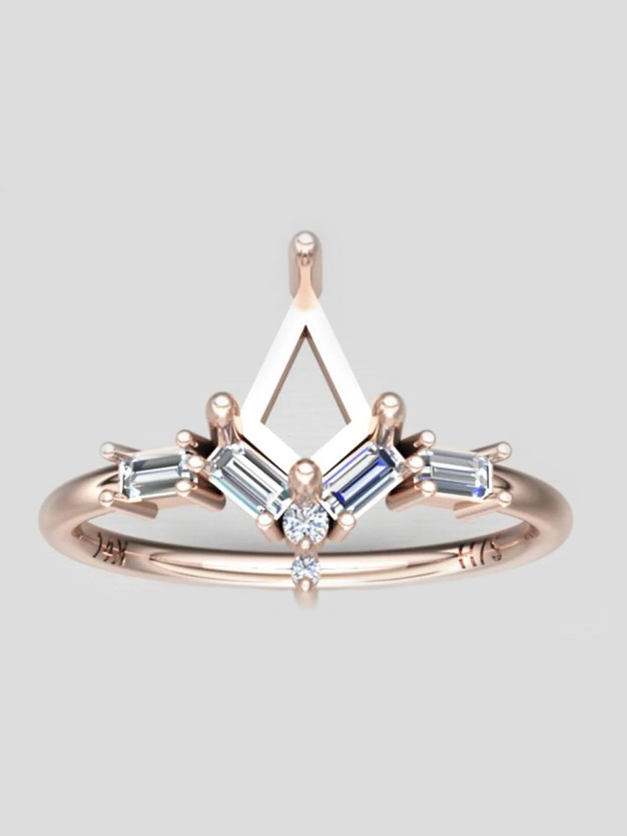 Bague Goutte d'Eau Diamant H/S