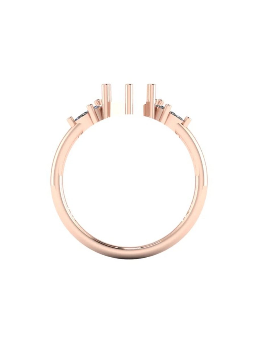 H/S Sechseckiger Calista-Ring