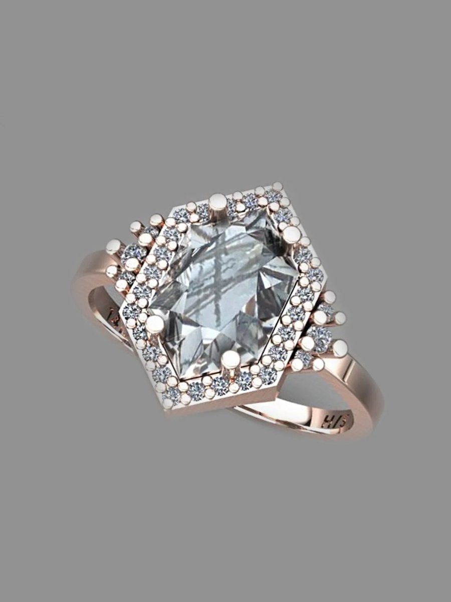 H/S Sechseck-Halo-Ring