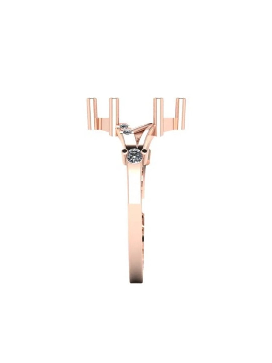 H/S Oblique Line Ring