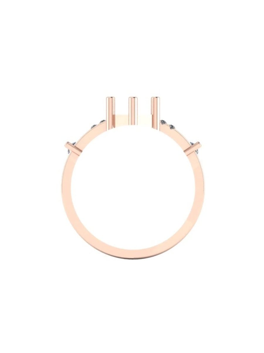 H/S Oblique Line Ring