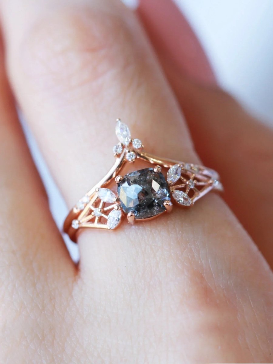 hiddenspace jewelry fine jewelry los angeles art deco design architectural fine jewelry wedding band stacking rings stackable band 14k gold ring diamond ring unique fine jewelry LAGOM BAND