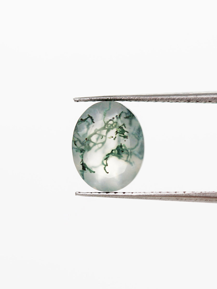2.48CT Moss Agate Inventory SKU MAOVAL-02