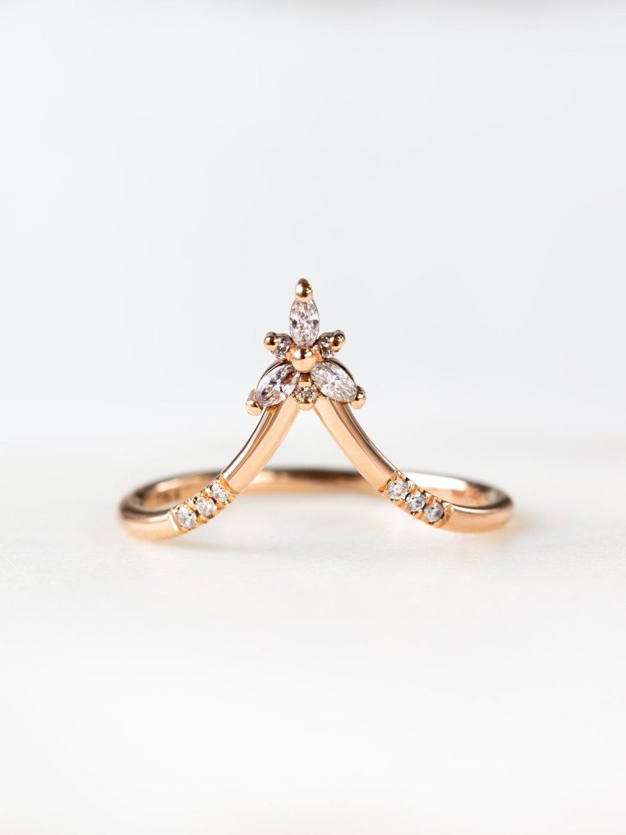 hiddenspace jewelry fine jewelry los angeles art deco design vintage jewelry modern jewelry unique ring stackings scarlett band