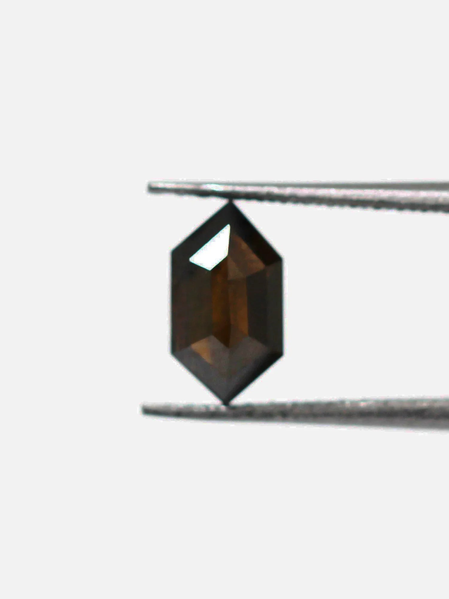 0.74CT Salt and Pepper Hexagon Inventory SKU SPHEXN-51